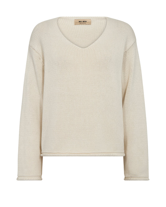 Mos Mosh , MMBine LS V-neck Knit