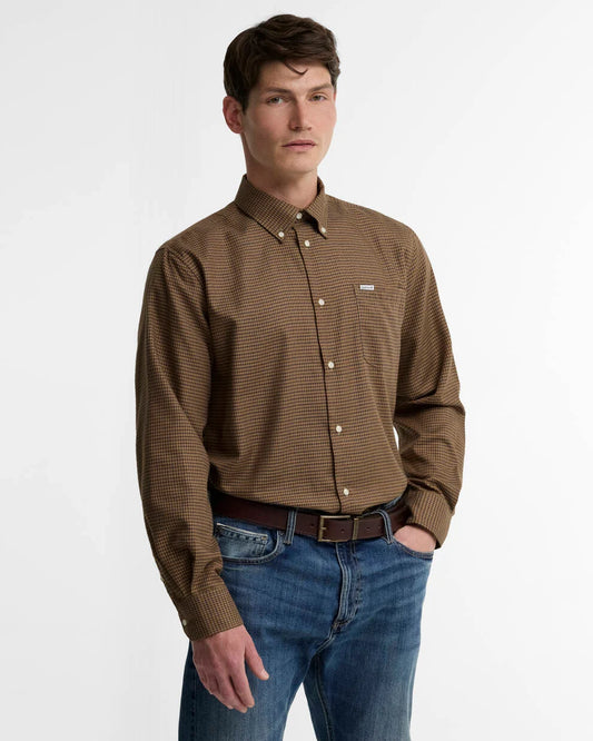 Barbour Barnard Thermo Weave Regular Fit Checked Shirt