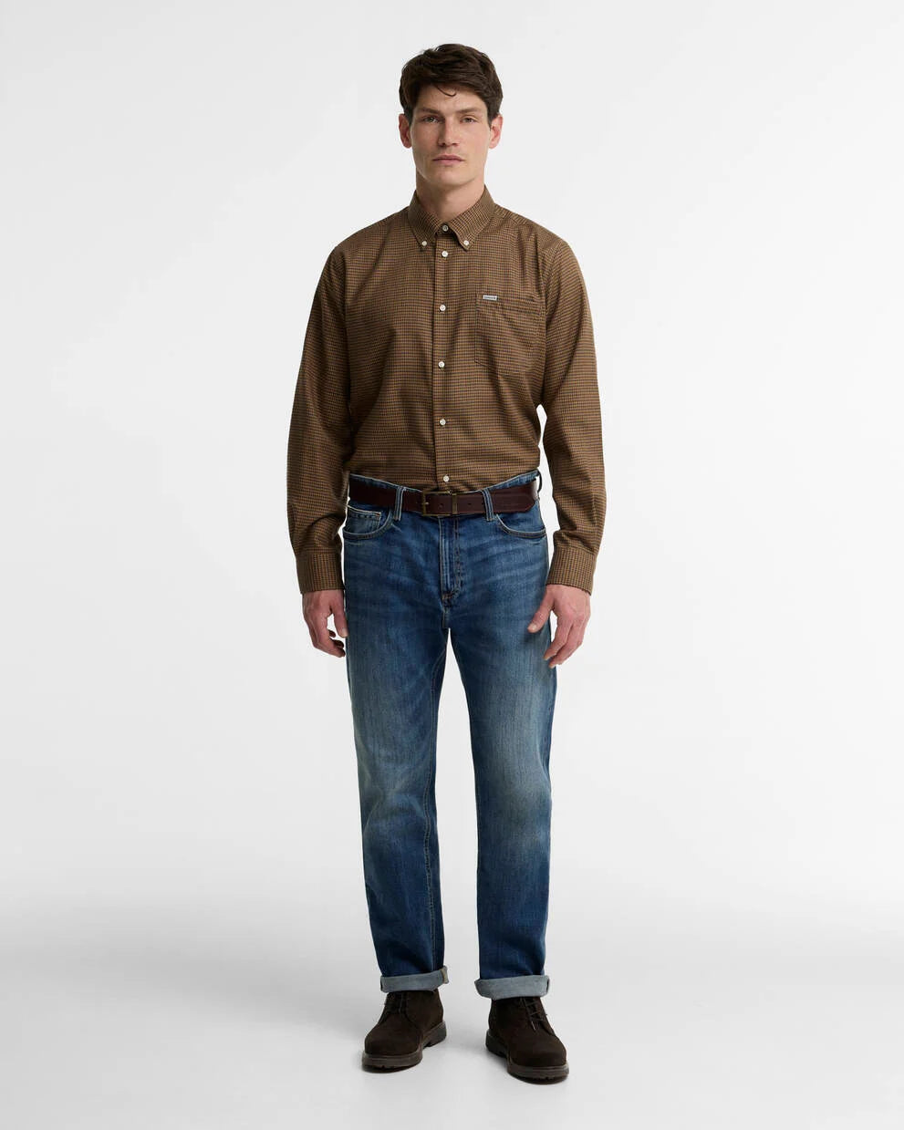Barbour Barnard Thermo Weave Regular Fit Checked Shirt