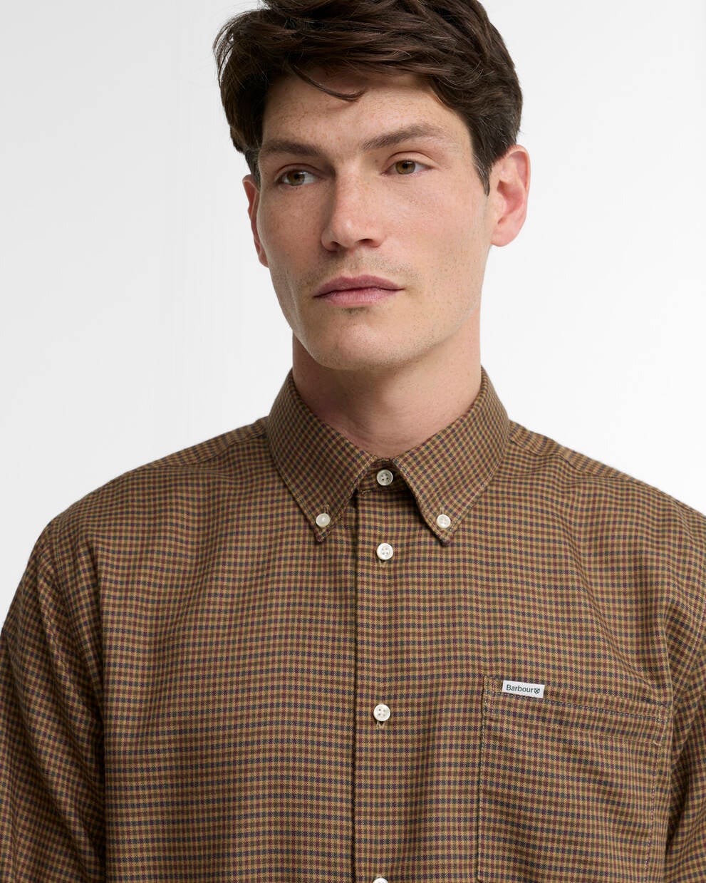 Barbour Barnard Thermo Weave Regular Fit Checked Shirt