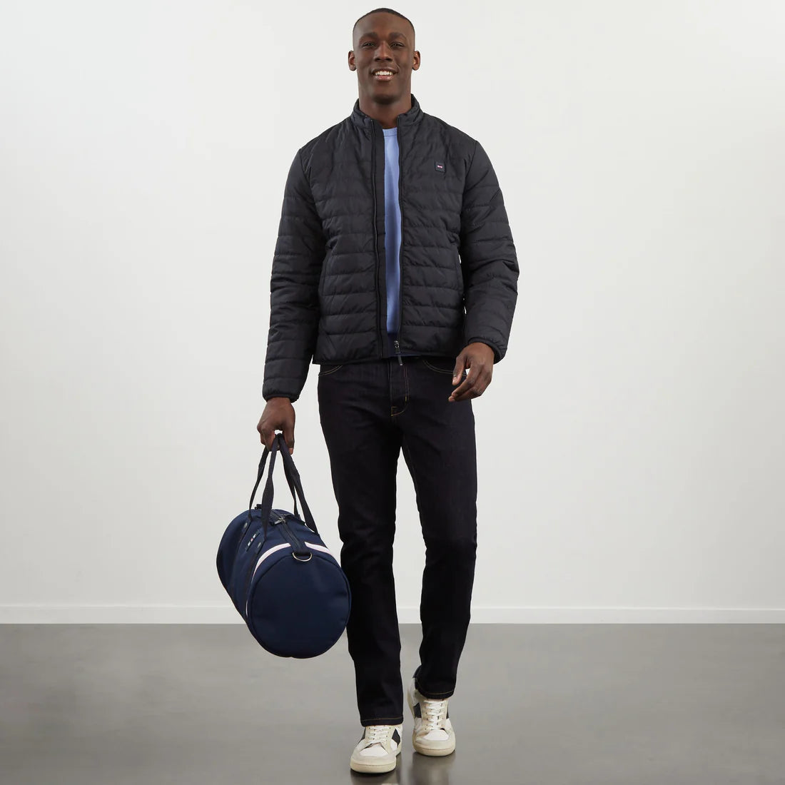 Eden Park Jackets & Coats, Lightweight, long-sleeved puffa jacket in dark blue