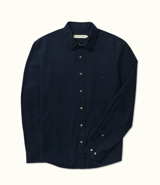 R.M. Williams, Classic Shirt - (Navy)