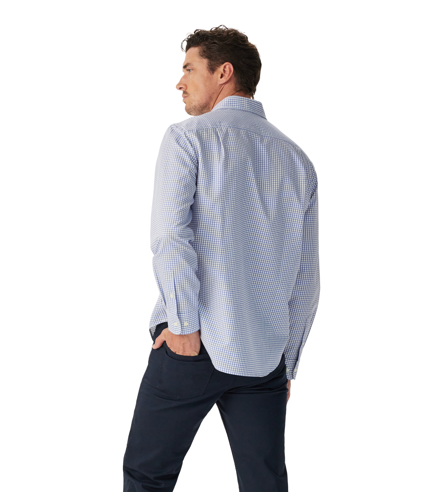 R.M. Williams, the Brunswick Twill Check Shirt