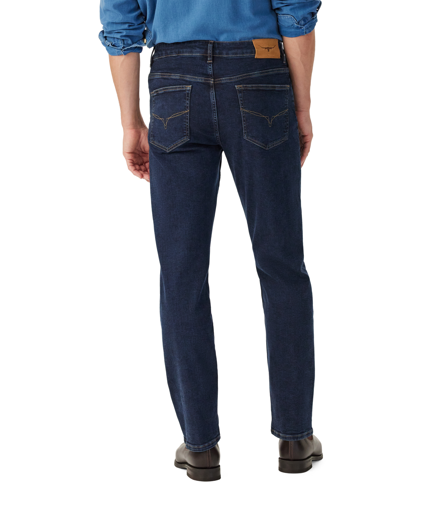 R.M. Williams, the new Ramco Stretch Jean in Midnight Indigo