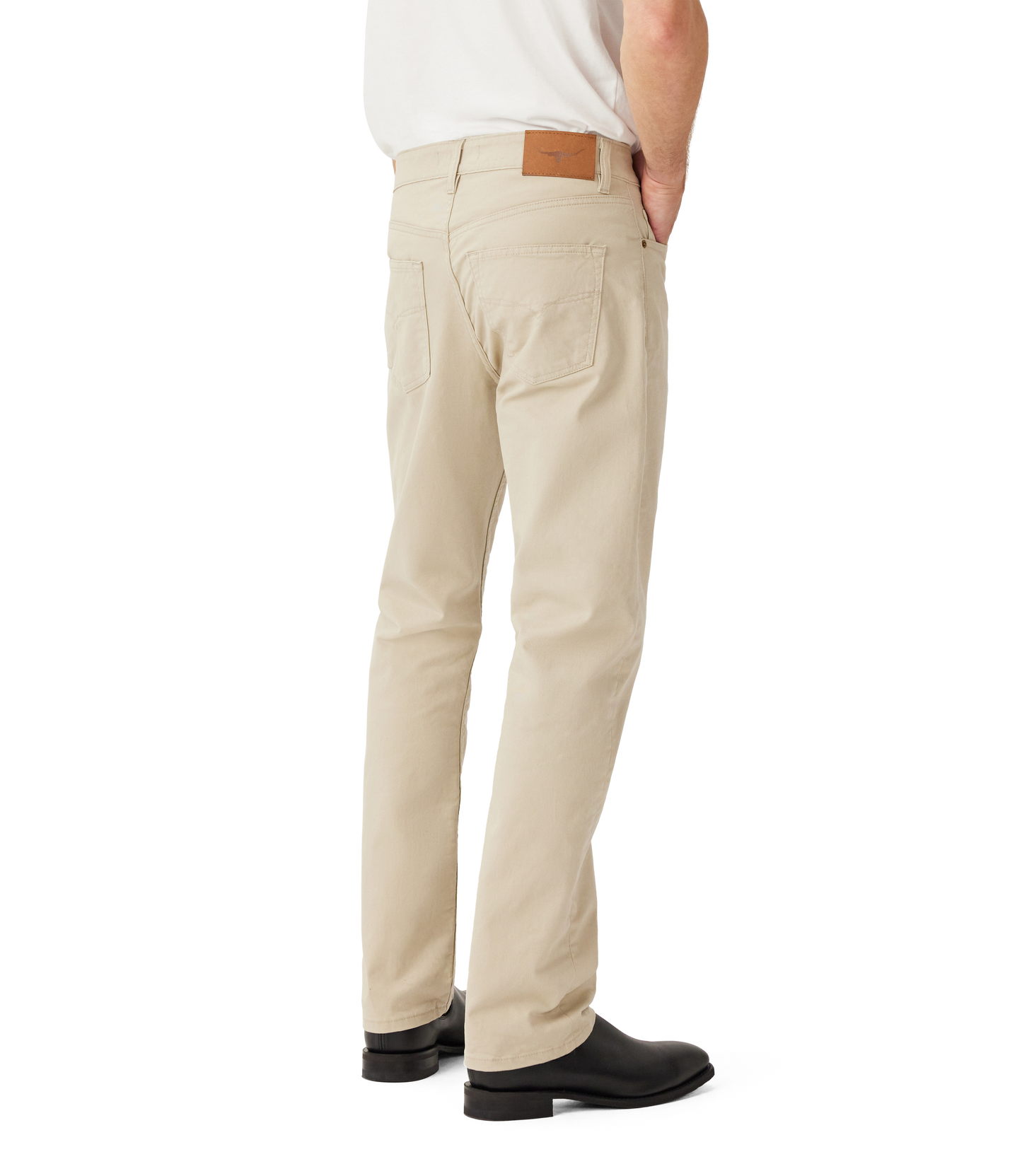 R.M. Williams, the Ramco 5 Pocket in Bone
