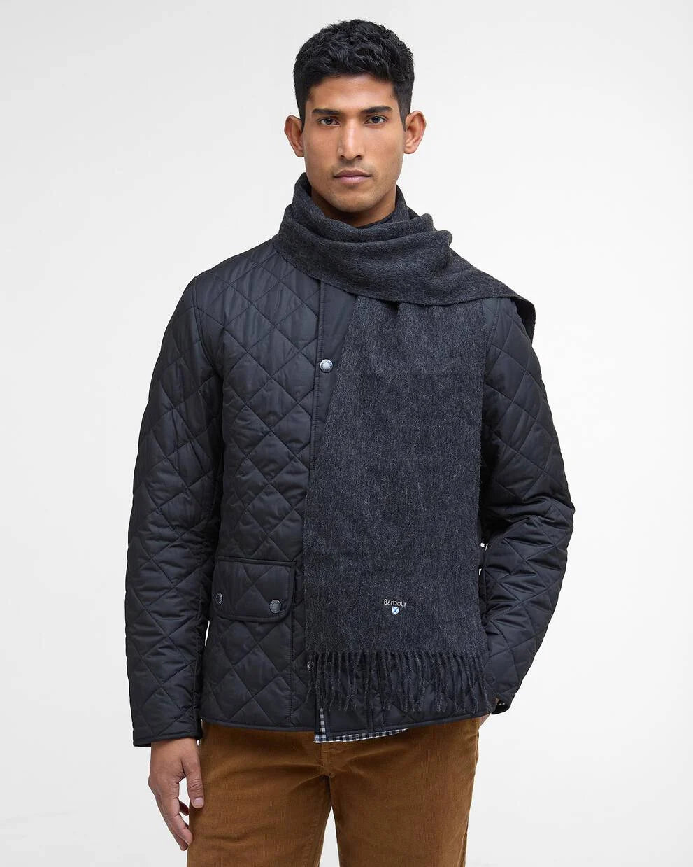 Barbour Plain Lambswool Scarf