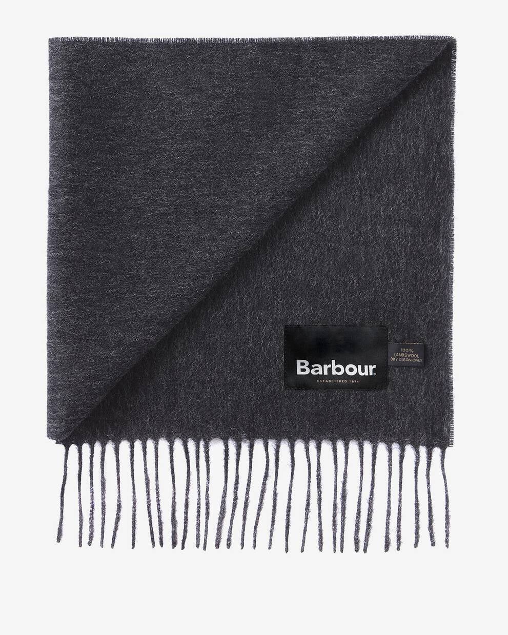 Barbour Plain Lambswool Scarf
