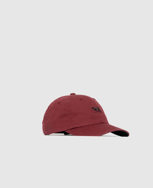 Rodd & Gunn, the Gunn Cap in Burgundy Black