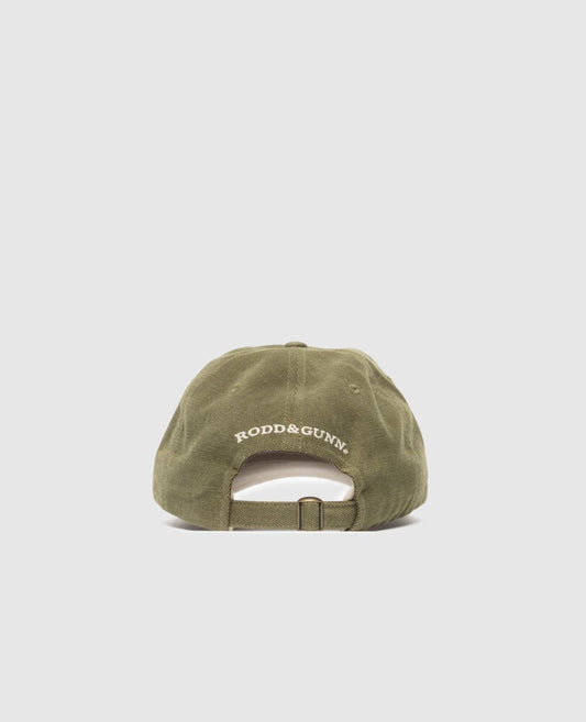 Rodd & Gunn, the Pinnacles Cap in Dark Olive Oxford