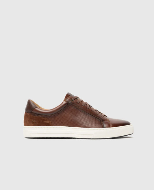 Rodd & Gunn, the Transit Sneaker in Chestnut