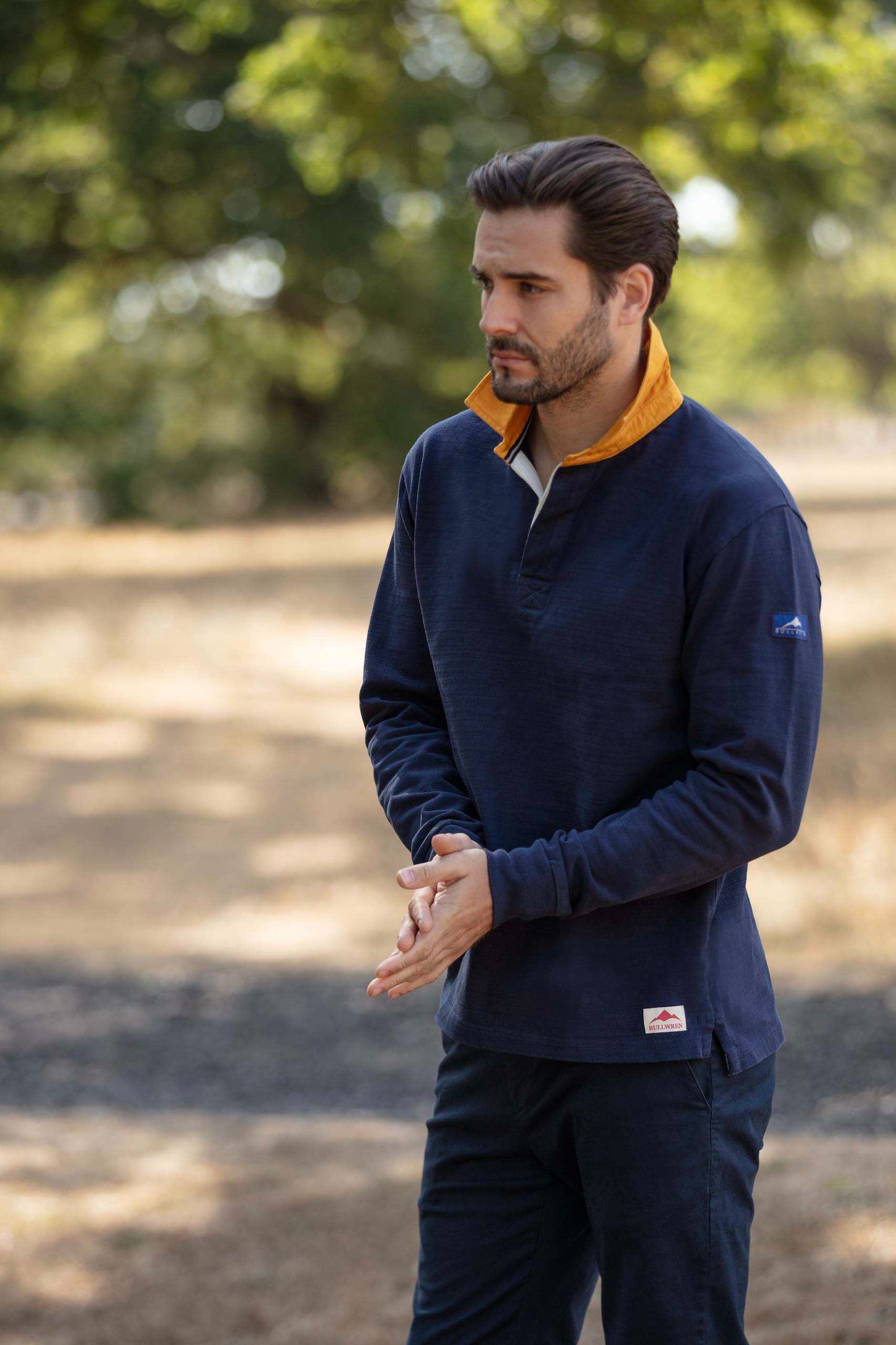 Bullwren Rugby Shirts, Original in Navy
