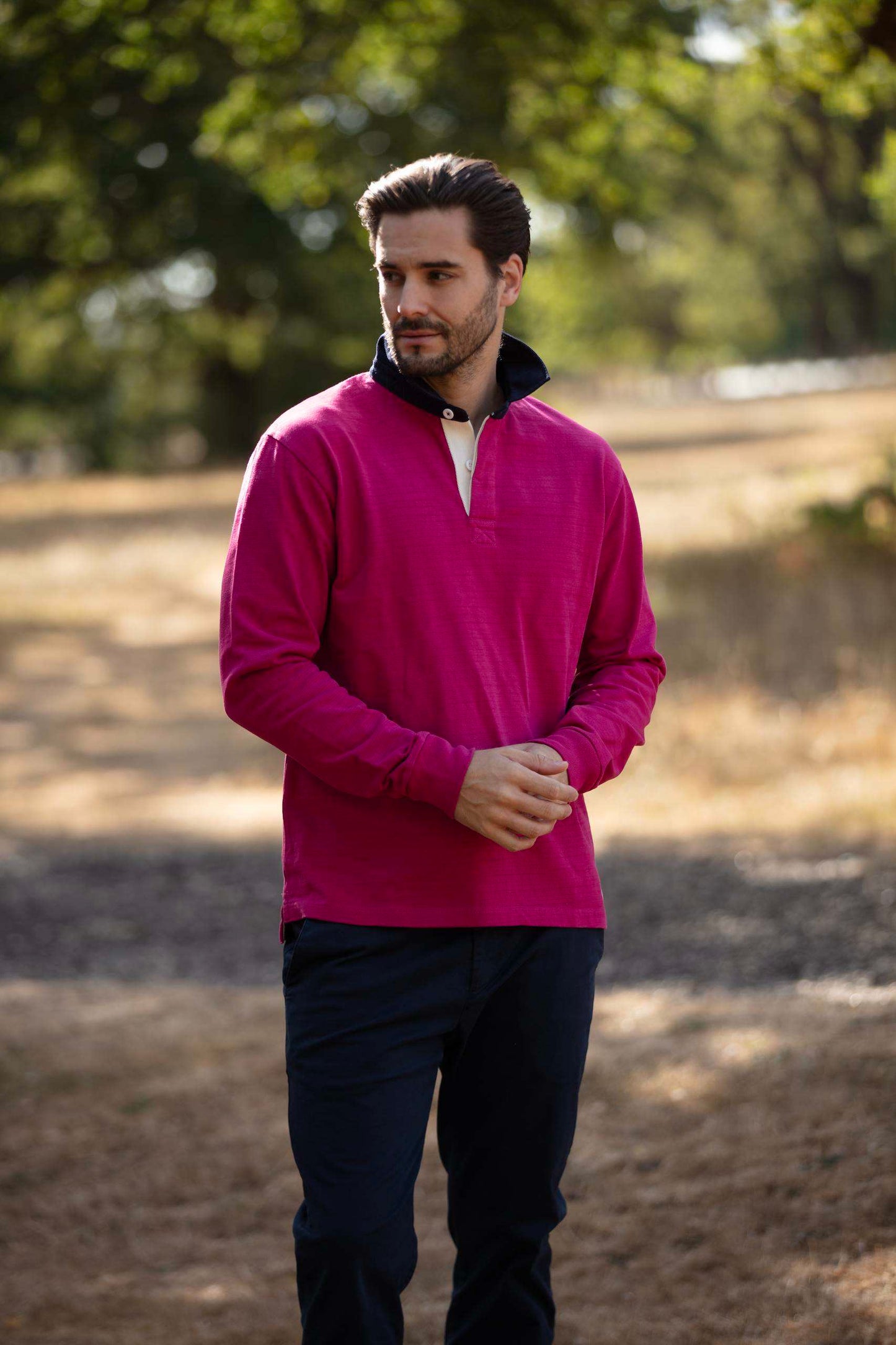 Bullwren Rugby Shirts, Original in Pink