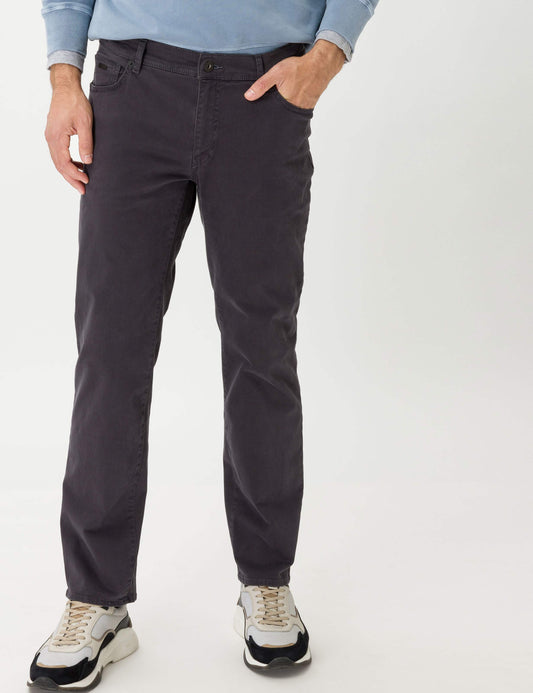 Brax, Cadiz, 5 Pocket Trousers, Marathon - (Cement  - 05)