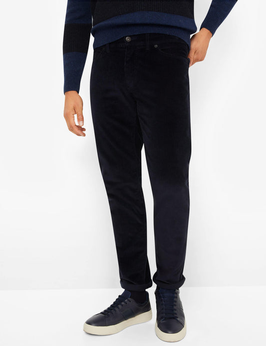 Brax, Mythos, Cadiz Fit Corduroy - (Dark Navy - 22)