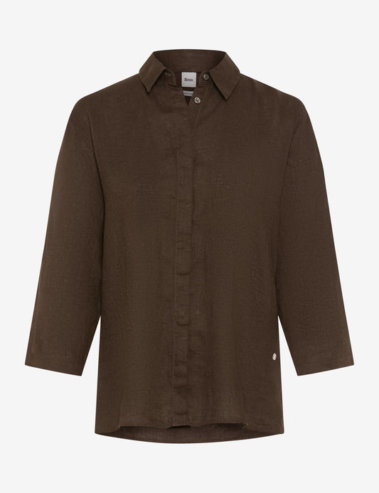 Brax Shirts , the Vicki Shirt blouse made of pure linen