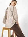 Brax Shirts , the Violet Blouse in a high-quality linen blend