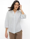Brax Shirts , the Violet Blouse in a high-quality linen blend