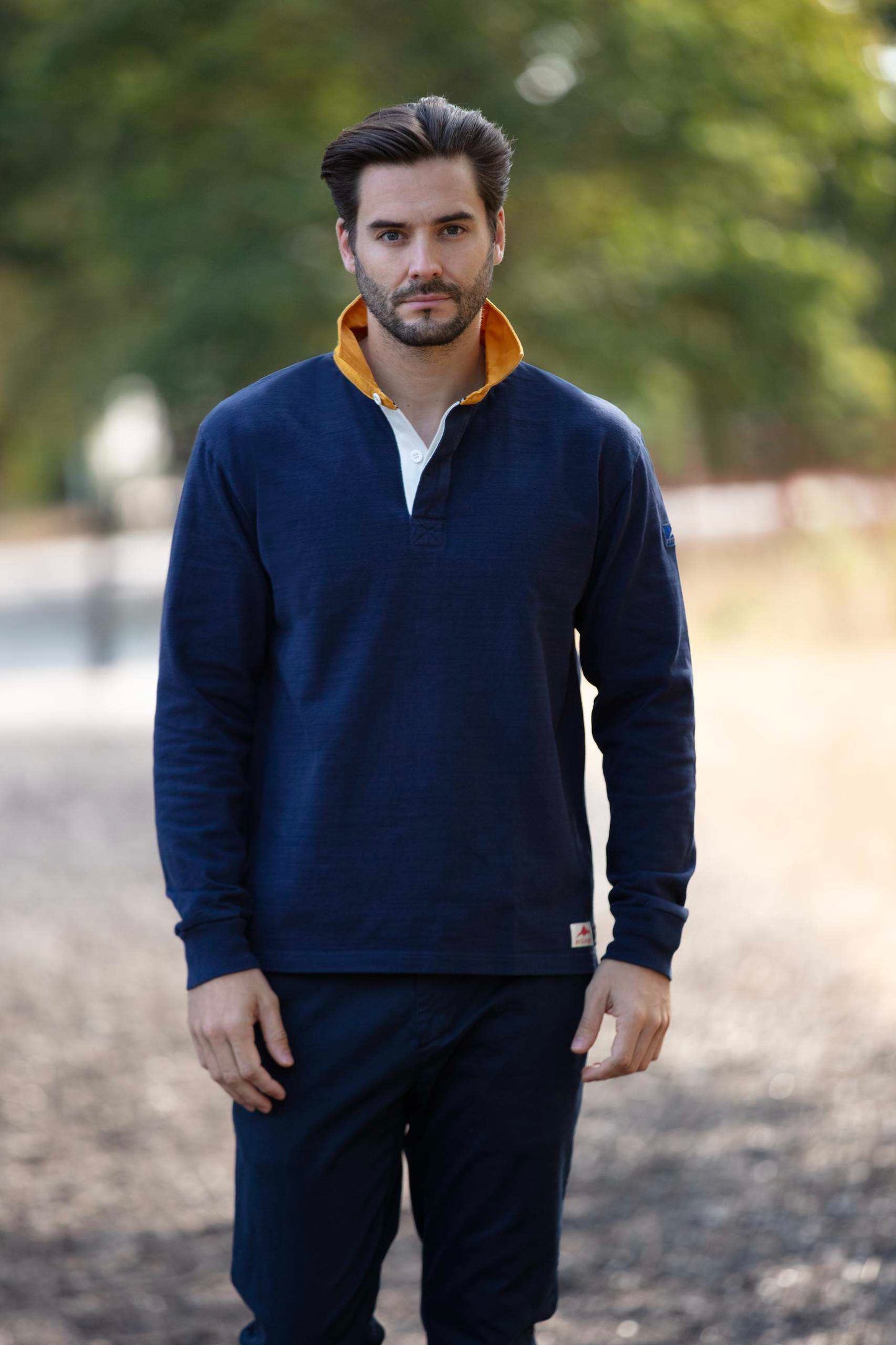 Bullwren Rugby Shirts, Original in Navy