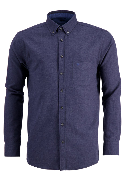 Fynch Hatton,  The Flannel Shirt, Long Sleeve - (12136010-6013)