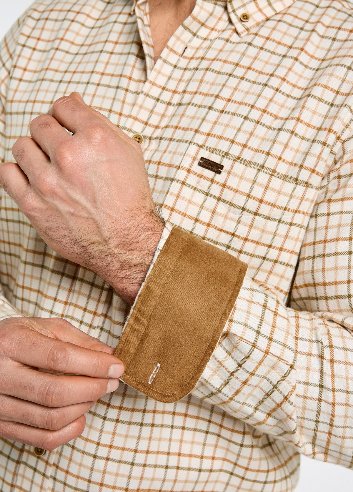 Dubarry of Ireland Shirts, the Corrib in Ochre