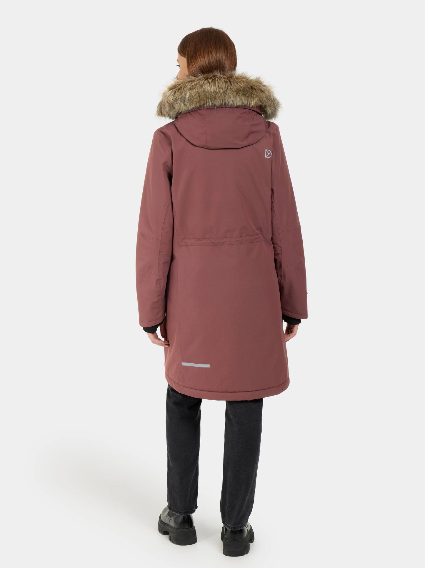 Didriksons, Erika Wns Parka 3504303 - (Old Rust - -147)