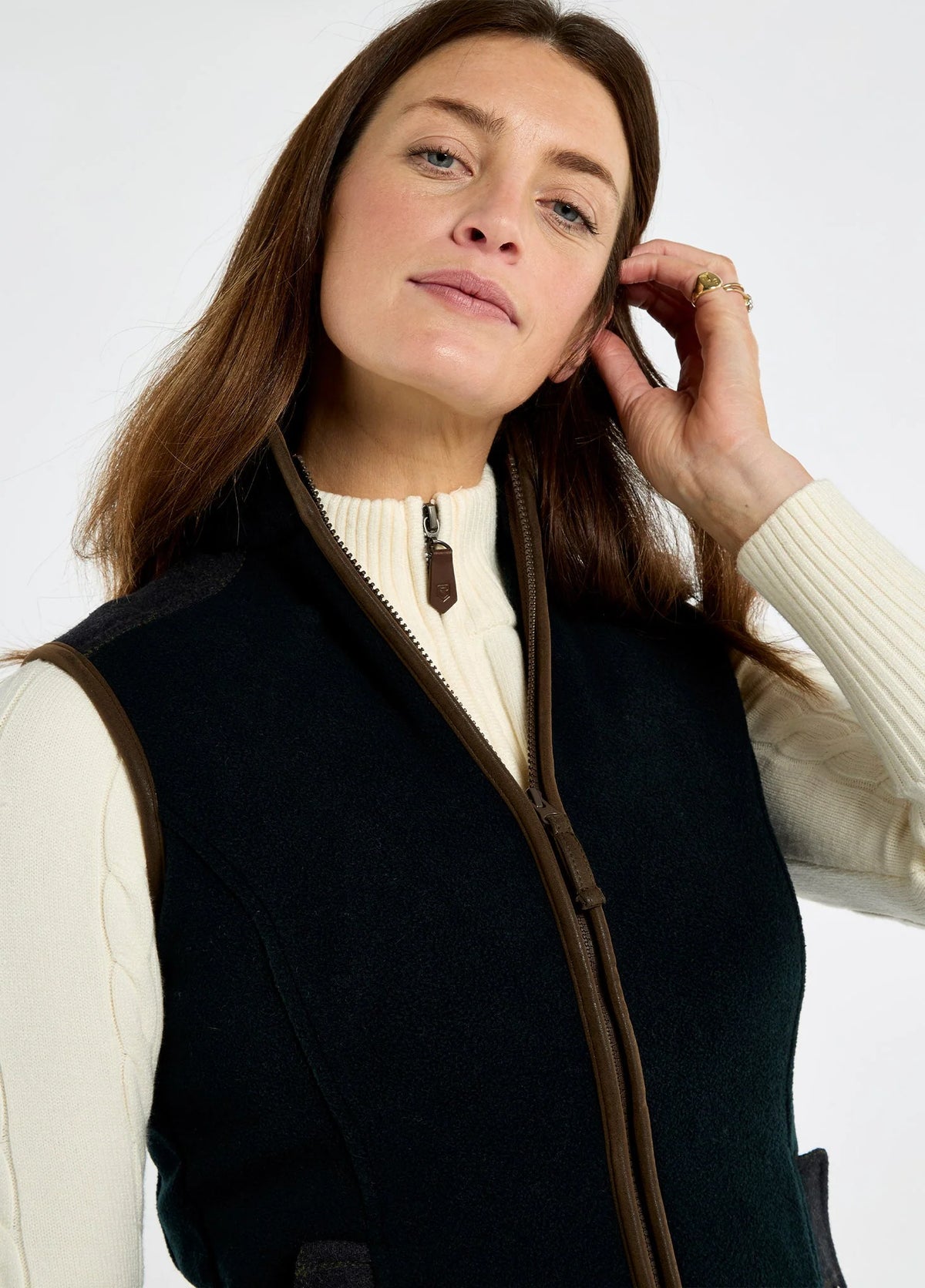 Dubarry of Ireland Knitwear, the Foxhall in Navy