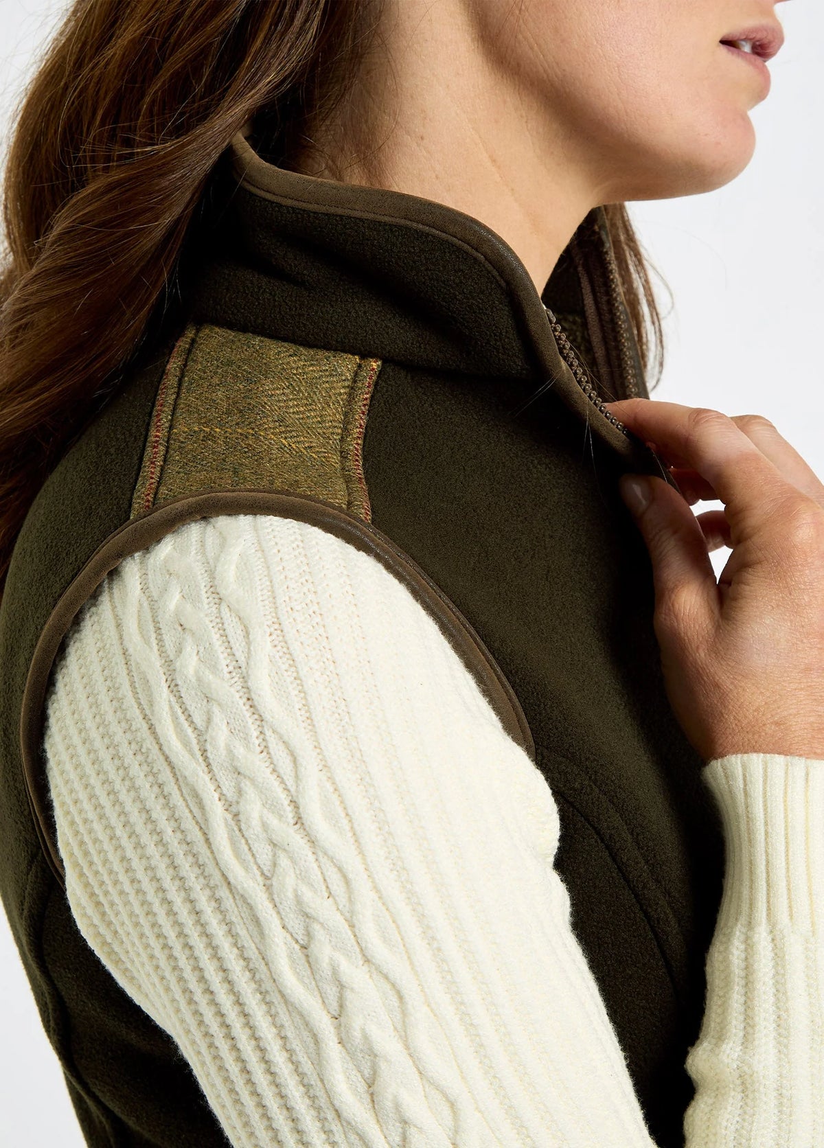 Dubarry of Ireland Knitwear, the Foxhall in Olive