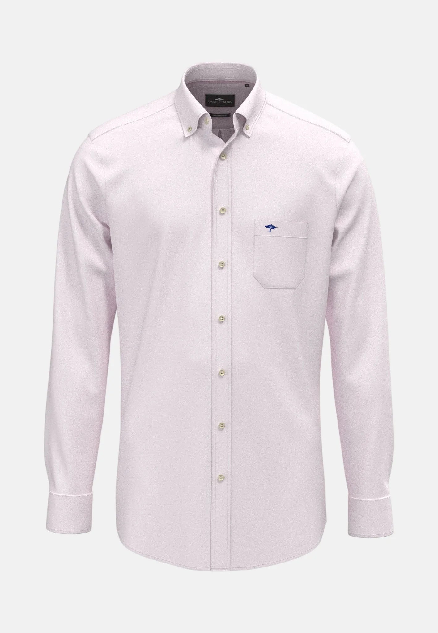 the Fynch Hatton Mens Washed Oxford Solid, B.D., 1/1