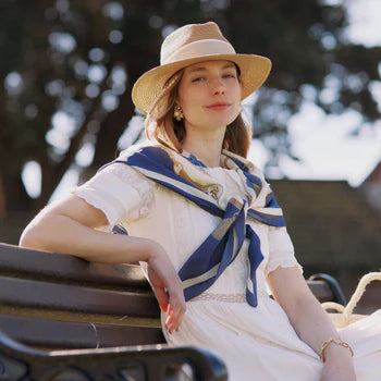 Hicks & Brown Accessories , the The Melford Mini Silk Scarf