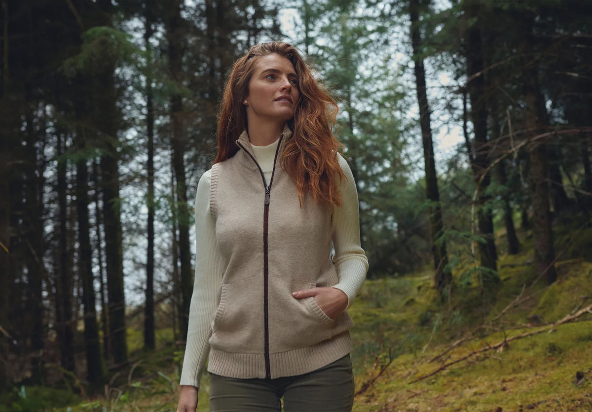 Dubarry of Ireland Knitwear, the Sheedy in Oat