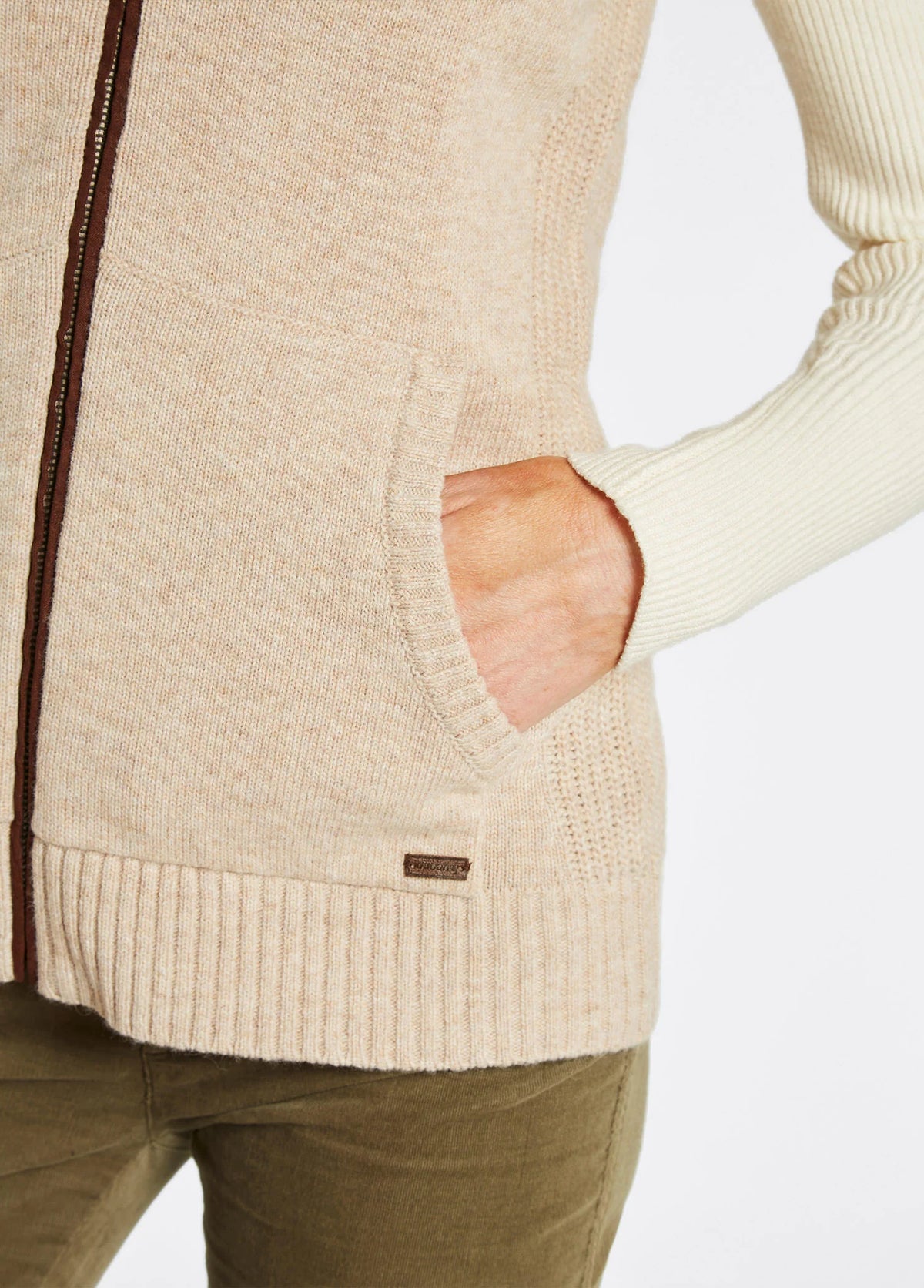Dubarry of Ireland Knitwear, the Sheedy in Oat