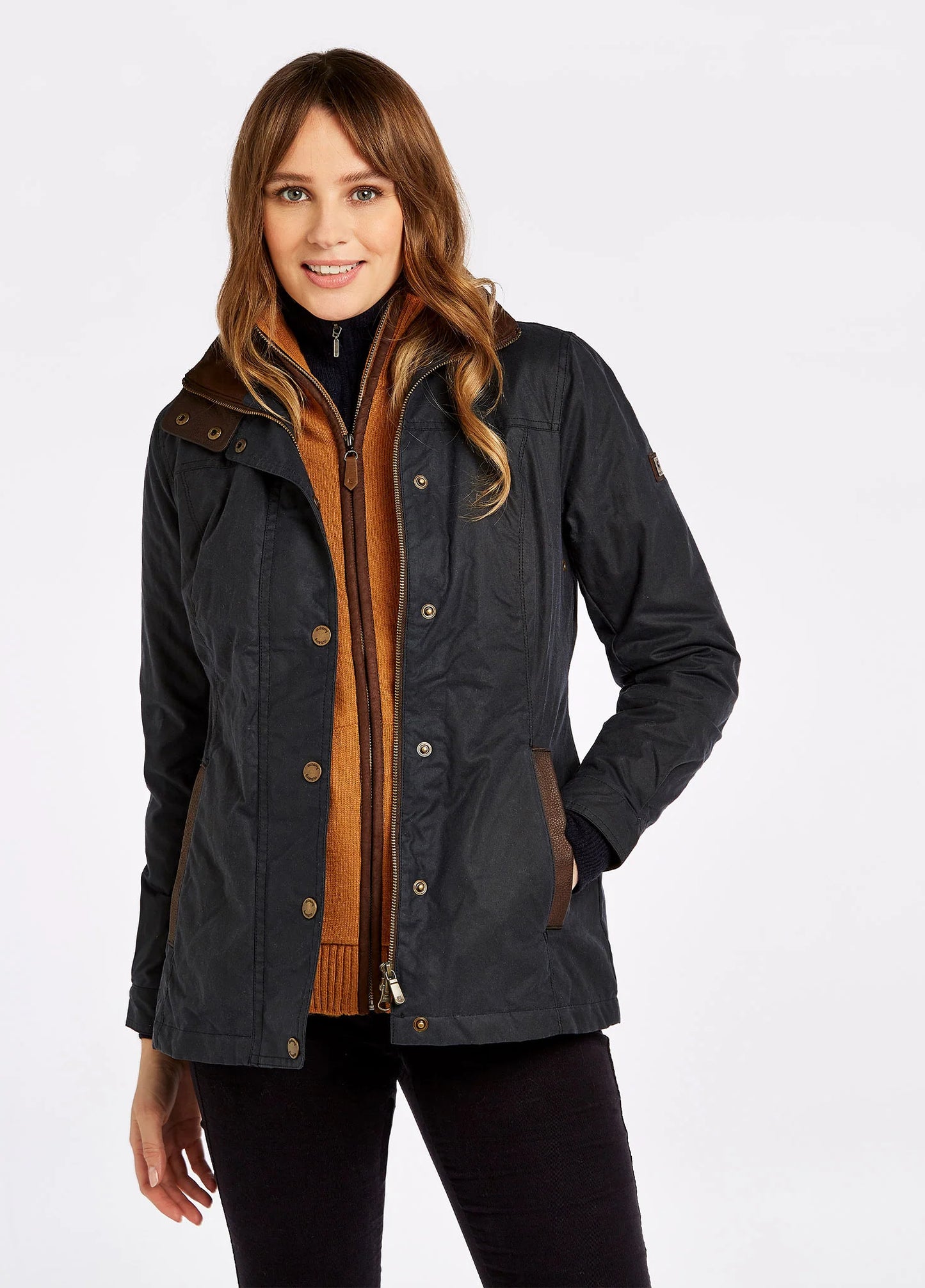 Dubarry Of Ireland, Mountrath Wax Jacket - (Navy)