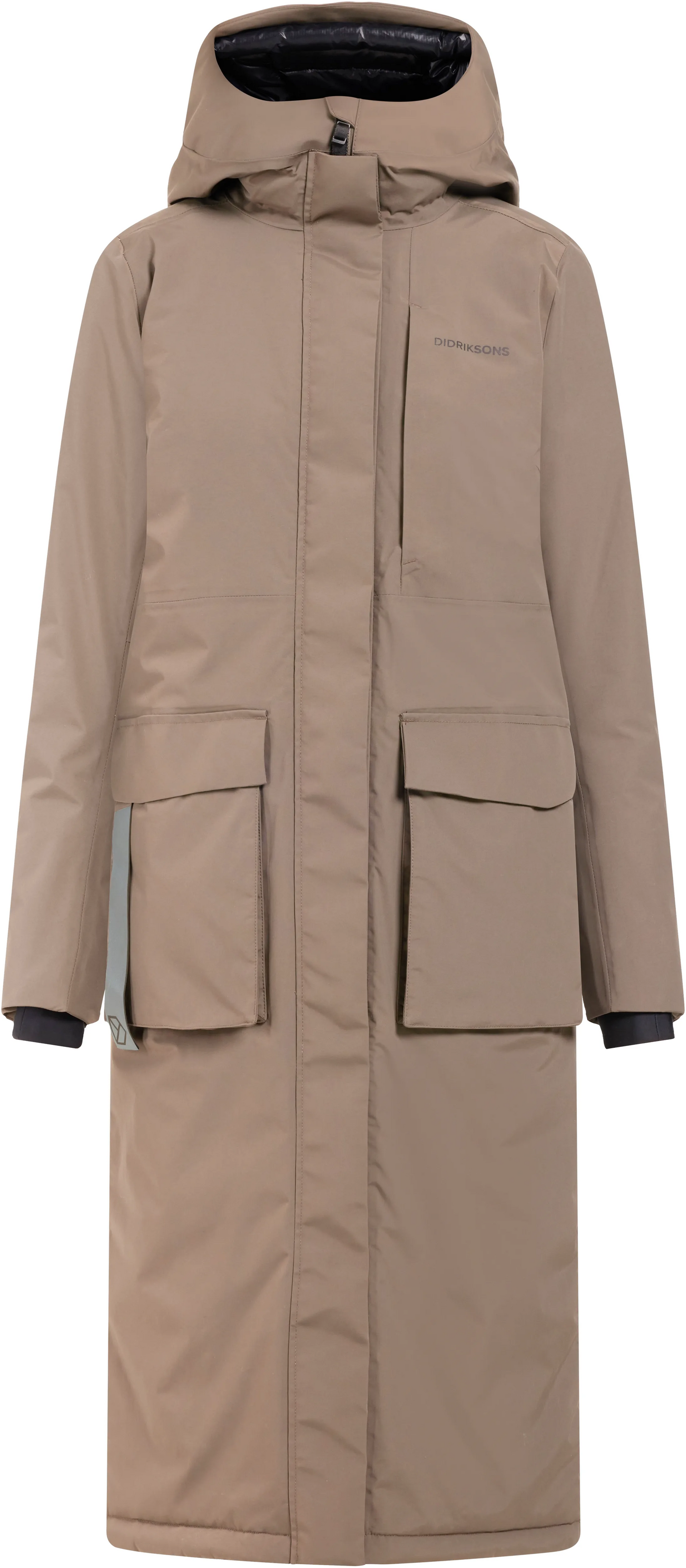 Didriksons, Leya Wns Parka L 3504846 - (Mocha Brown - -F07)