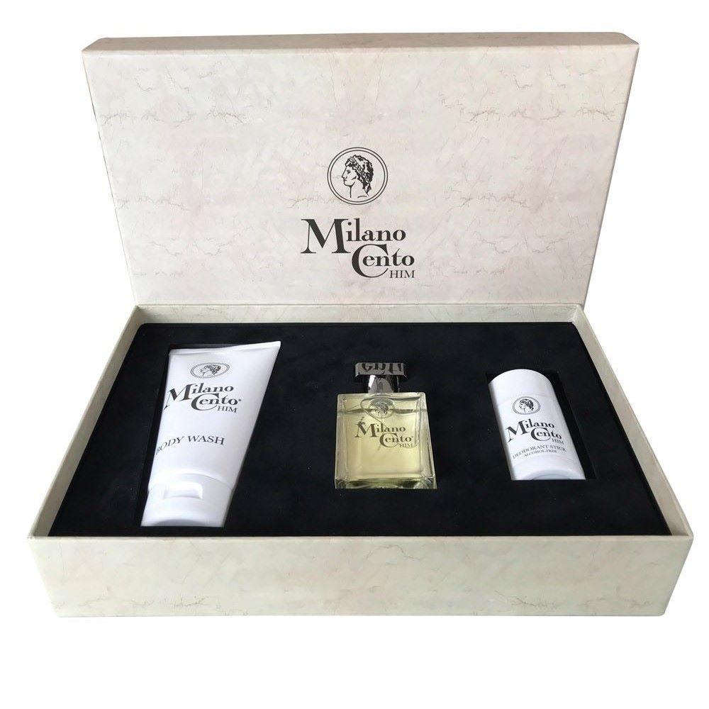 Milano Cento - Classic Aromatic Men's Fragrance - Gift Set