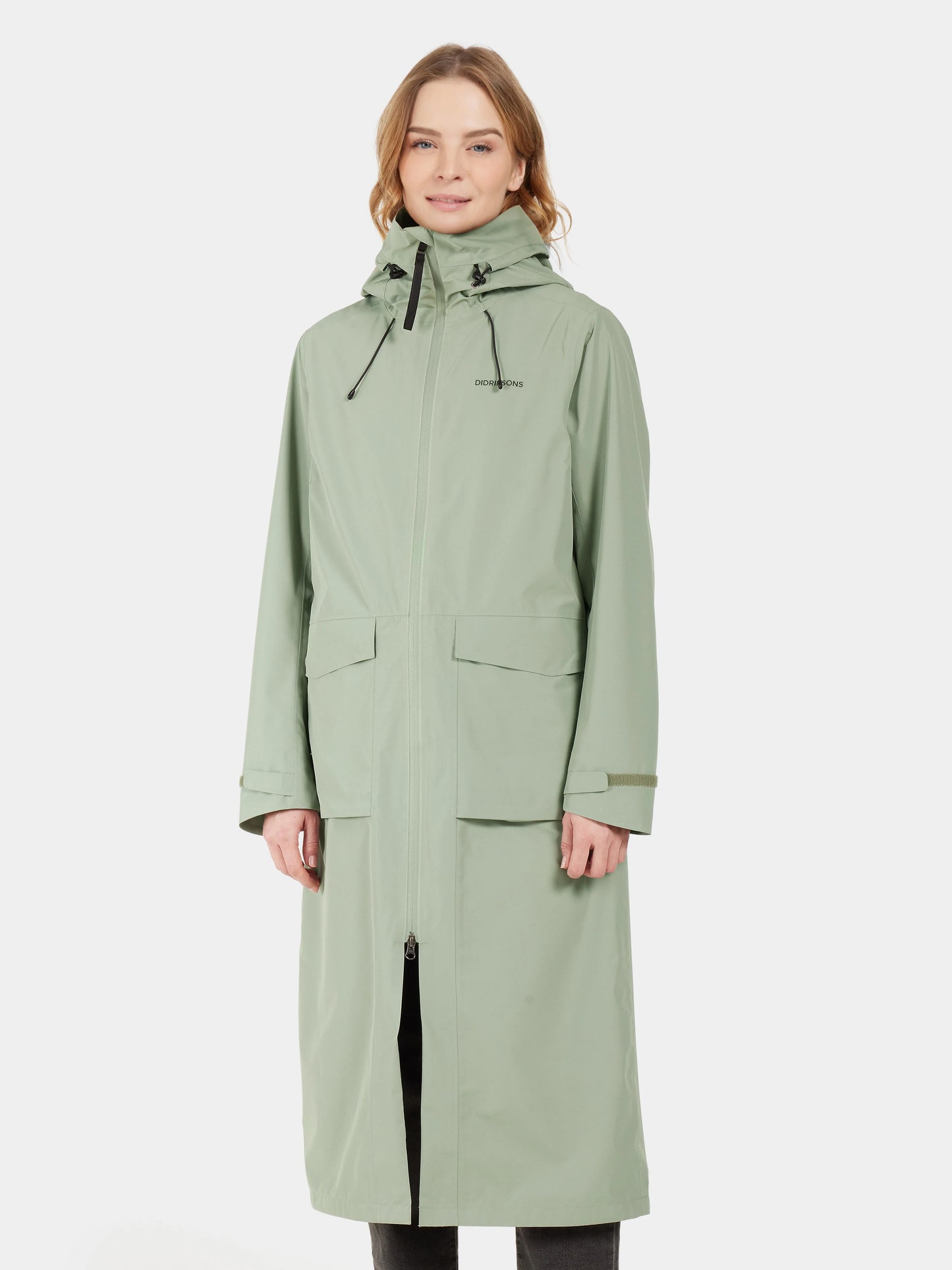 Didriksons Ladies, NADJA WNS PARKA L 4 Jackets & Coats -  in Wilted Leaf - H03