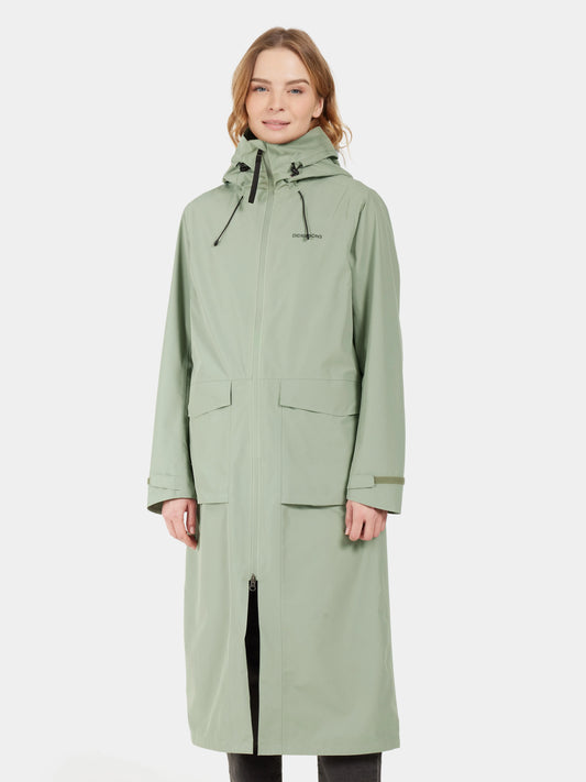 Didriksons Ladies, NADJA WNS PARKA L 4 Jackets & Coats -  in Wilted Leaf - H03