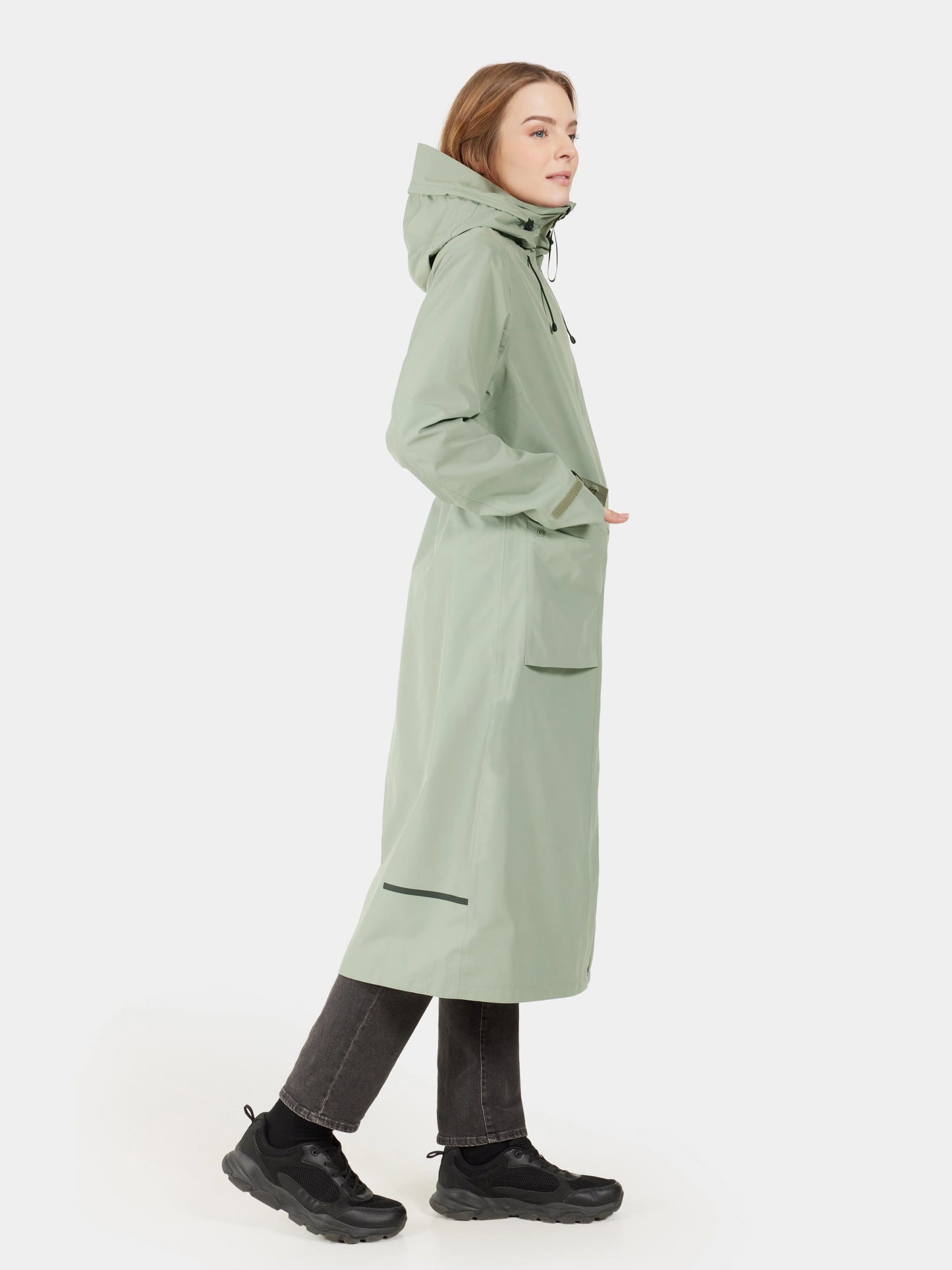 Didriksons Ladies, NADJA WNS PARKA L 4 Jackets & Coats -  in Wilted Leaf - H03