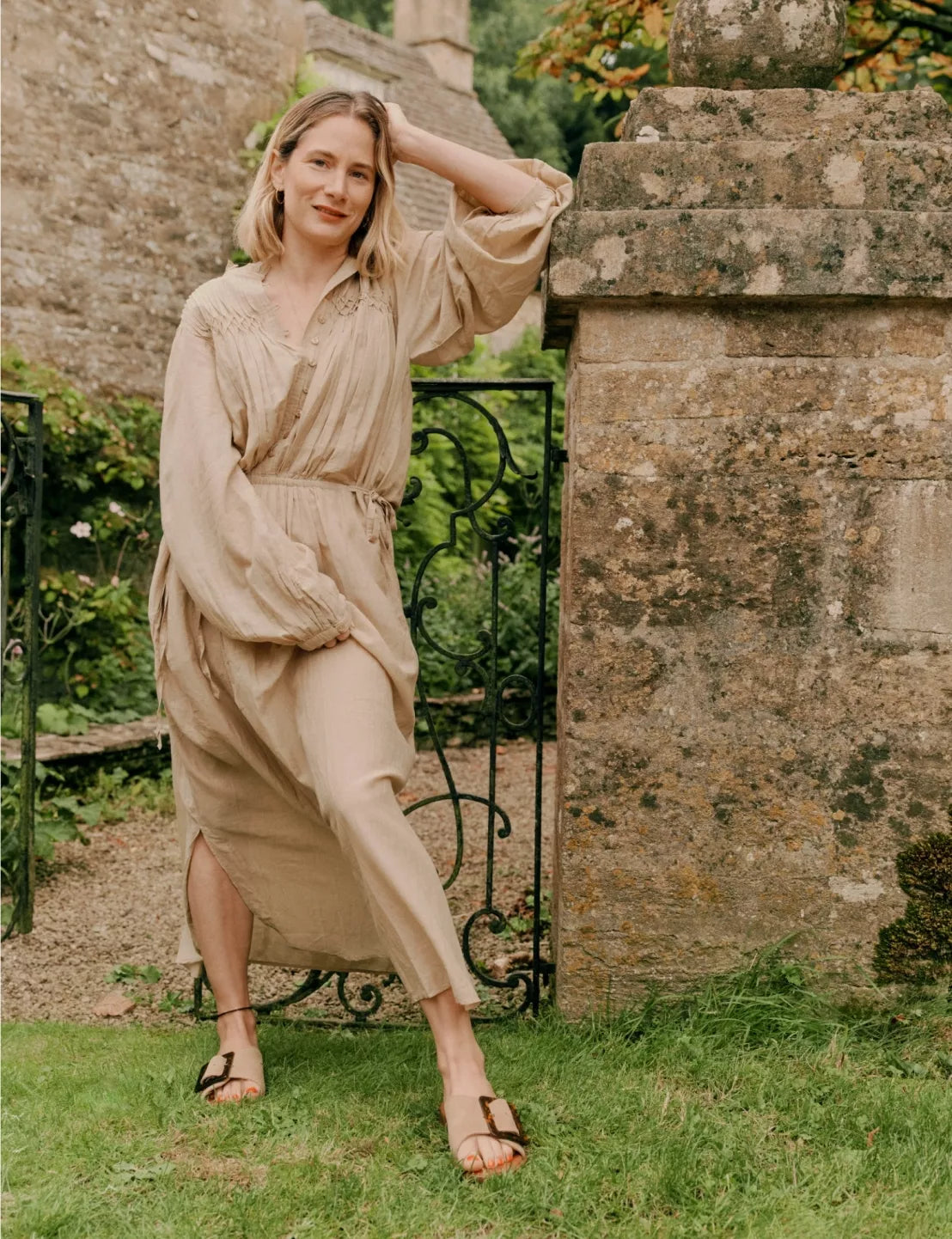 Penelope Chilvers Footwear , the Biarritz Buckle Sandal