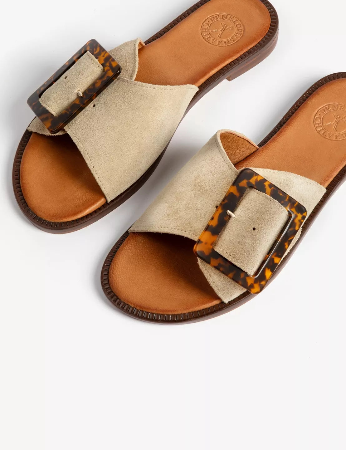 Penelope Chilvers Footwear , the Biarritz Buckle Sandal