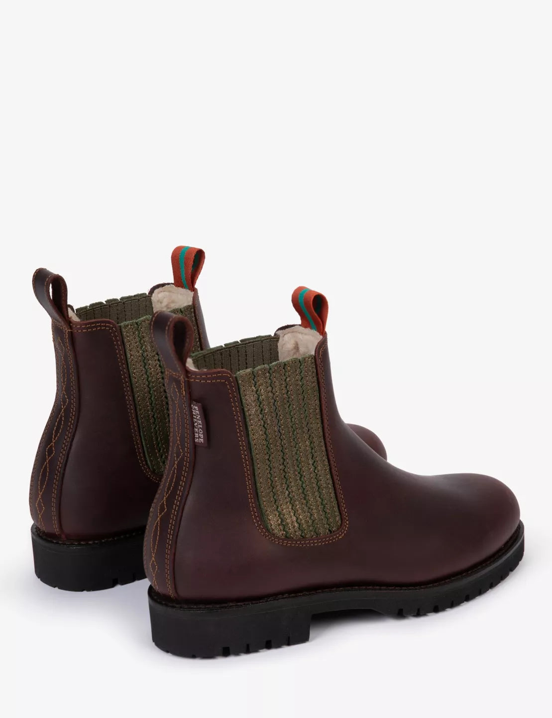 Penelope Chilvers, Oscar Wool-Lined Boot - (241 Conker/Khaki)