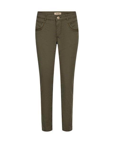 Mos Mosh, MMNaomi Treasure Pant (773 Dusty Olive, Ankle)