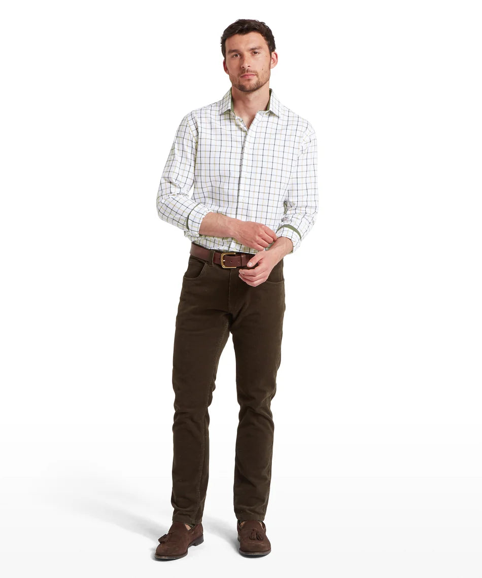 Schöffel, Baconsthorpe Tailored Shirt - (Woodland Check)