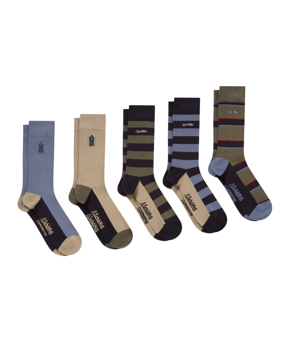 Schoffel, the Bamboo Sock (Box Of 5)