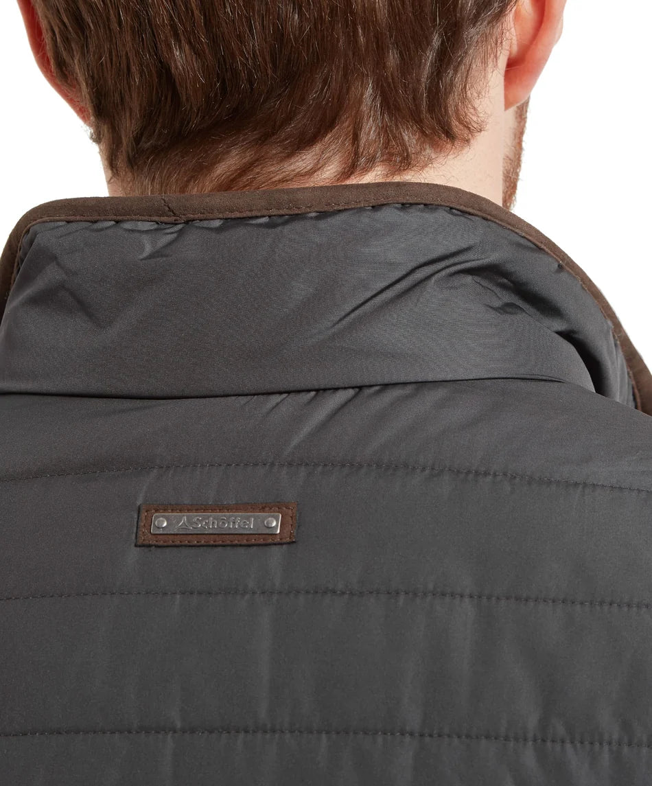 Schöffel, the Brora Gilet in Charcoal