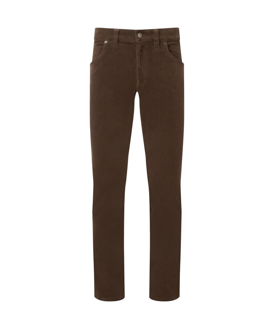 Schöffel, the Camden Cord Trousers in Chocolate