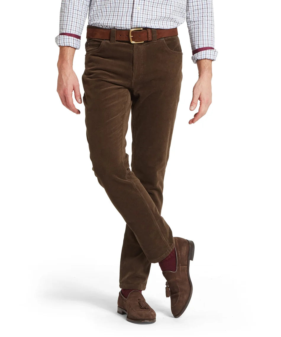 Schöffel, the Camden Cord Trousers in Chocolate
