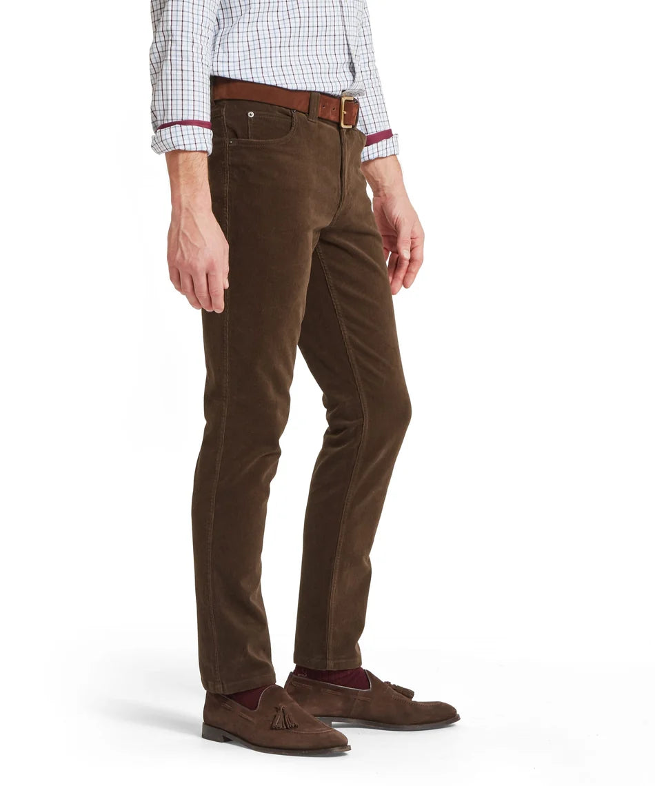 Schöffel, the Camden Cord Trousers in Chocolate