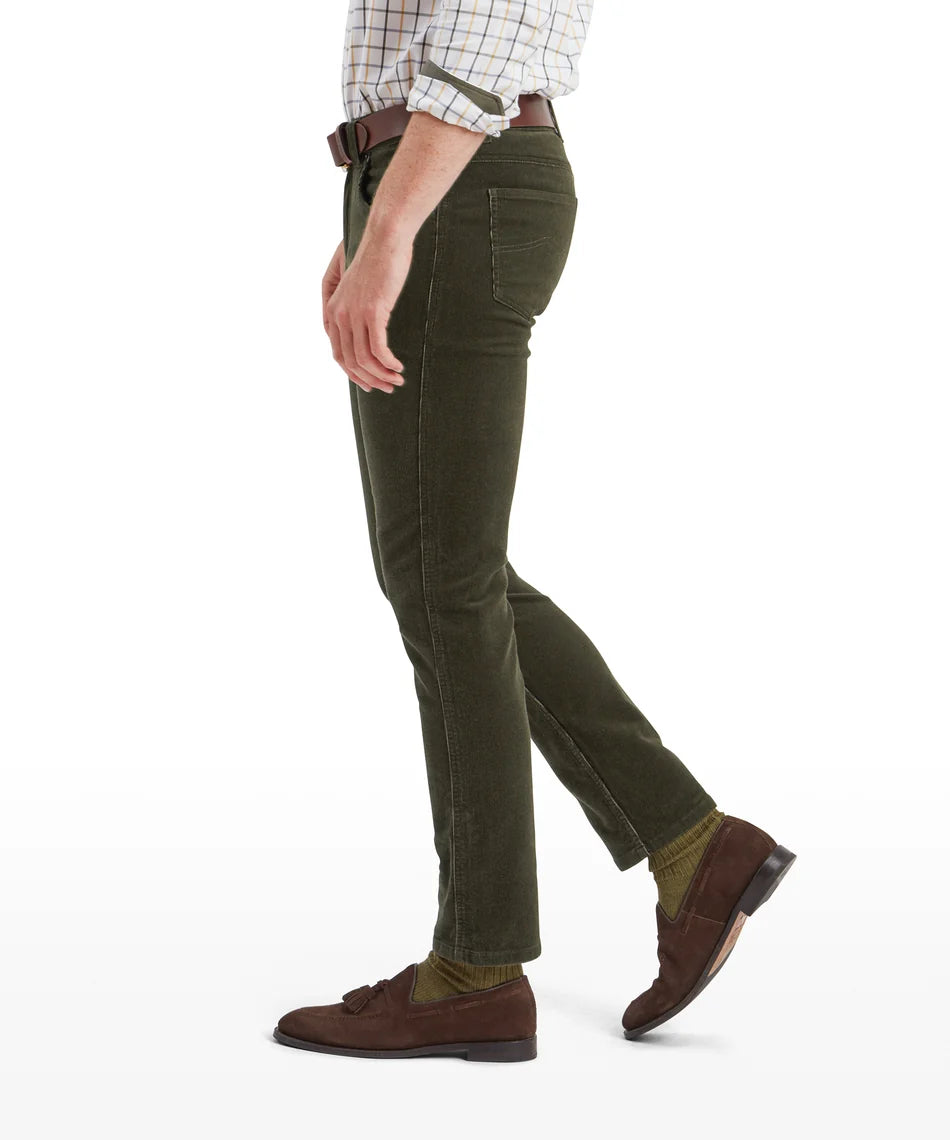 Schöffel, the Camden Cord Trousers in Forest