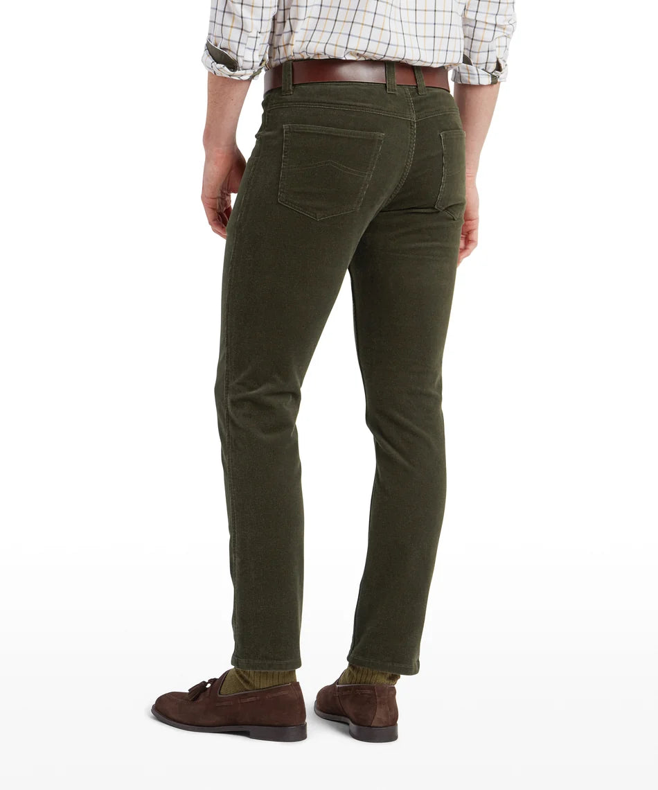 Schöffel, the Camden Cord Trousers in Forest
