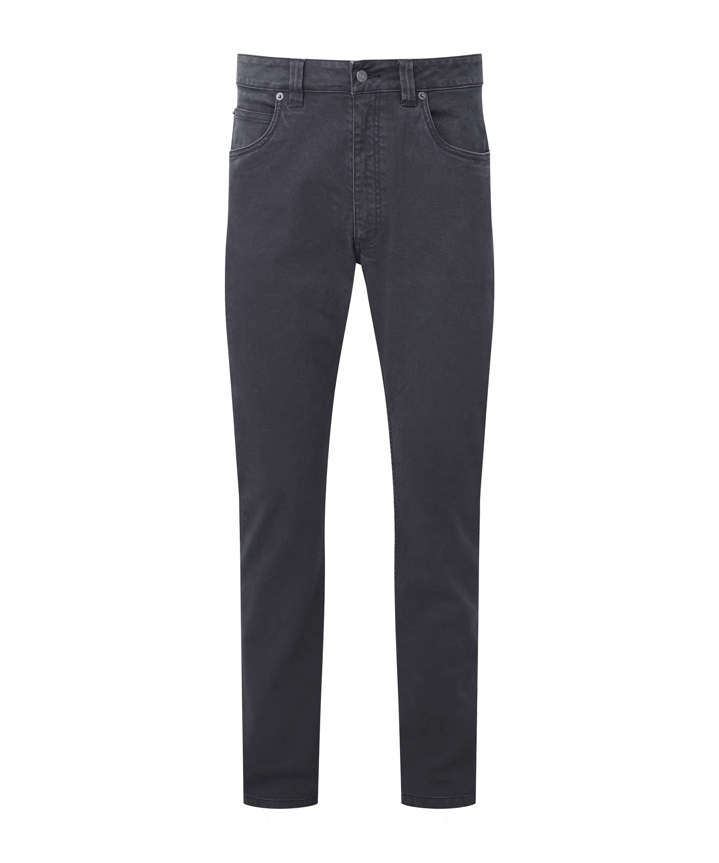 Schoffel Mens Countrywear, the Canterbury 5 Pocket Jean in Charcoal